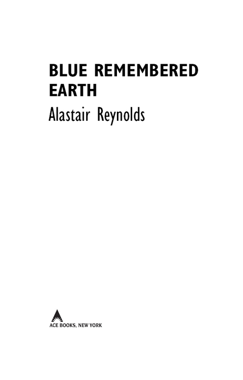Cover image for book Blue Remembered Earth