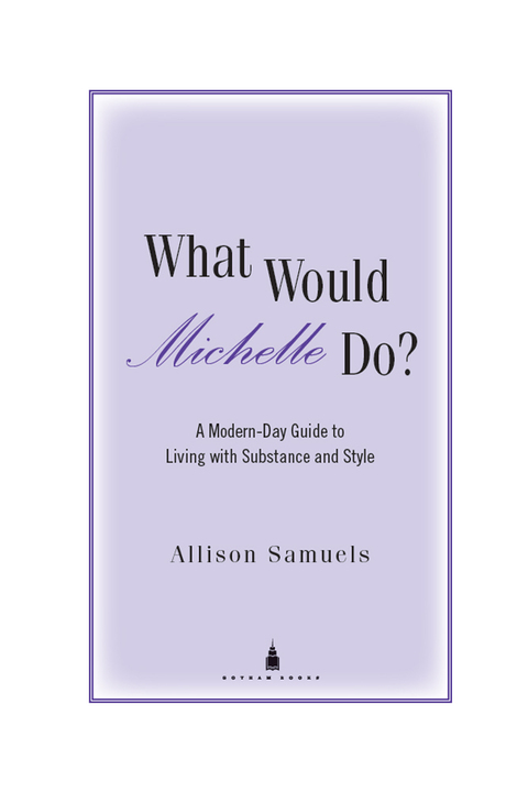 Cover image for book What Would Michelle Do?