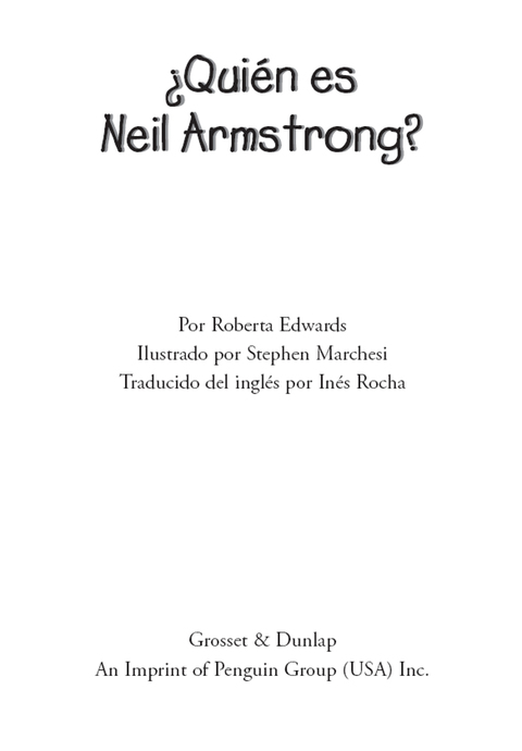 Cover image for book ¿Quién es Neil Armstrong?