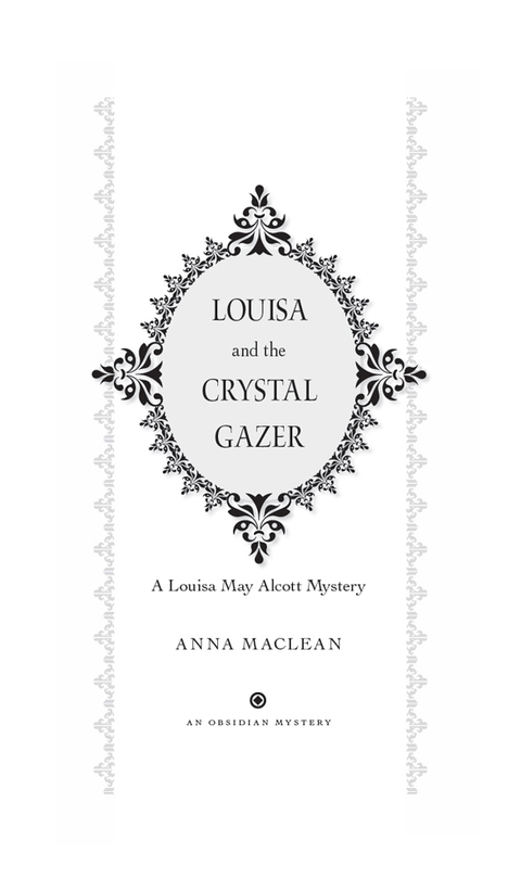 Cover image for book Louisa and the Crystal Gazer