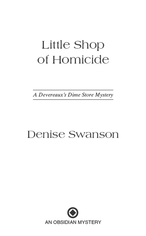 Cover image for book Little Shop of Homicide