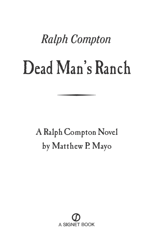 Cover image for book Ralph Compton Dead Man's Ranch