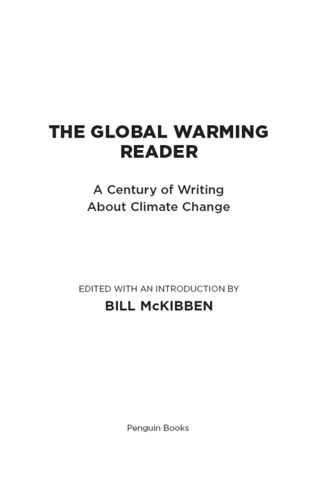 Cover image for book The Global Warming Reader