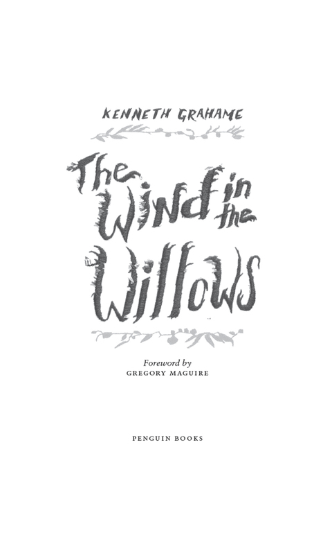 Cover image for book The Wind in the Willows