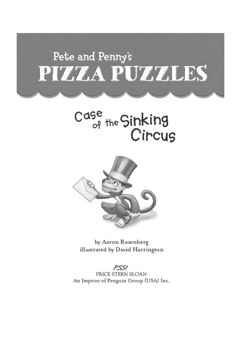 Cover image for book Case of the Sinking Circus #4