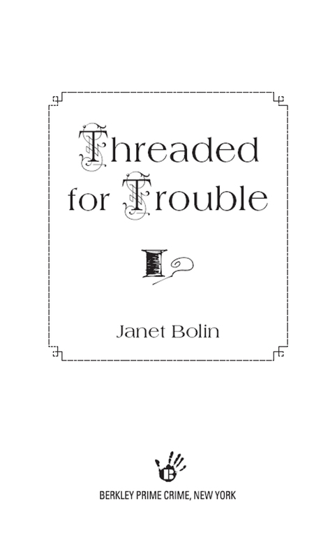 Cover image for book Threaded for Trouble