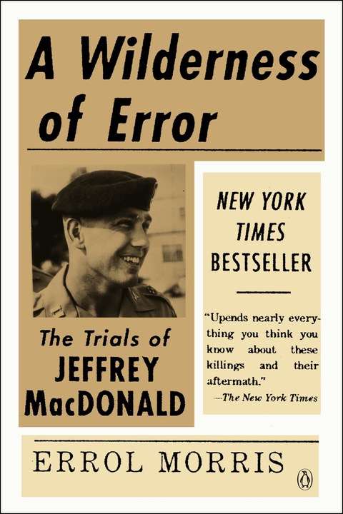 Cover image for book A Wilderness of Error