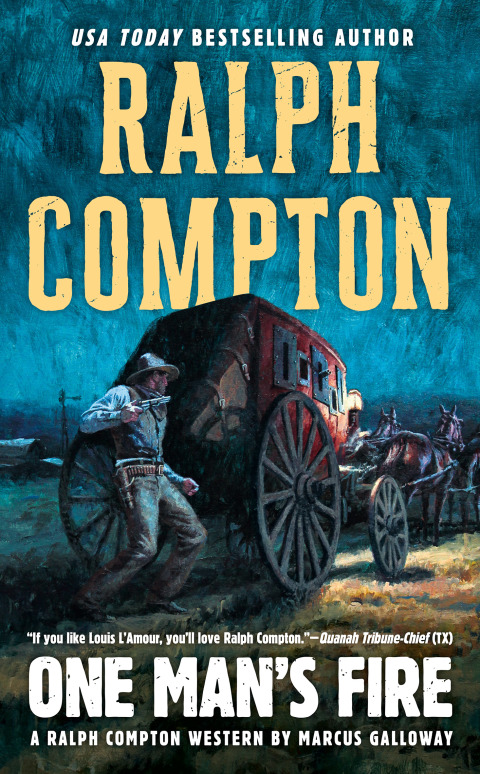 Cover image for book Ralph Compton One Man's Fire