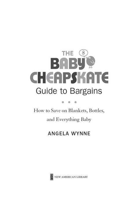 Cover image for book The Baby Cheapskate Guide to Bargains