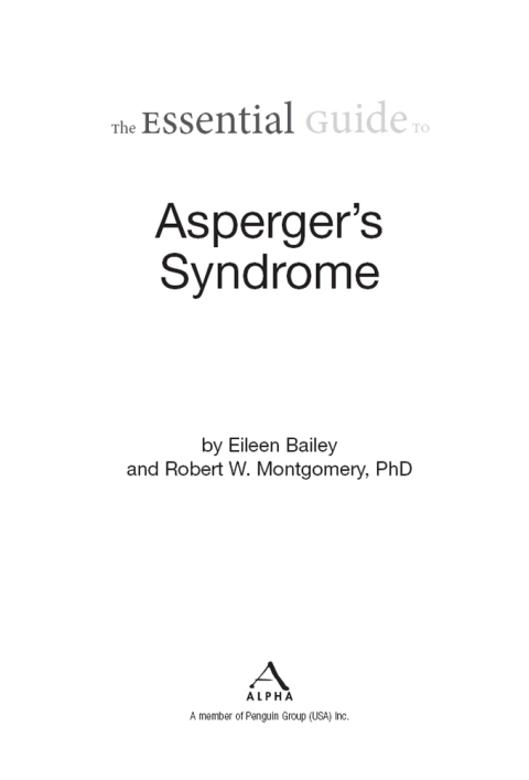 Cover image for book The Essential Guide to Asperger's Syndrome