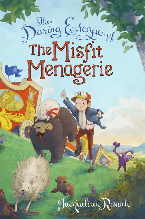 Cover image for book The Daring Escape of the Misfit Menagerie