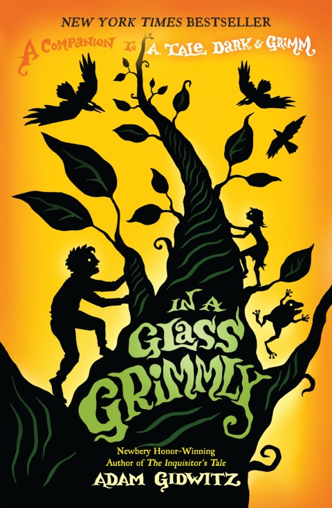 Cover image for book In a Glass Grimmly