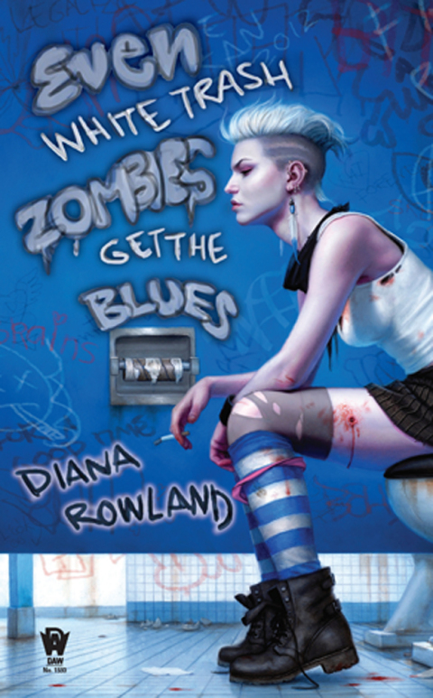 Cover image for book Even White Trash Zombies Get the Blues