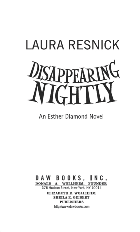 Cover image for book Disappearing Nightly