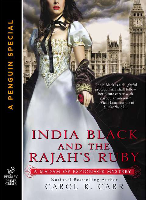 Cover image for book India Black and the Rajah's Ruby