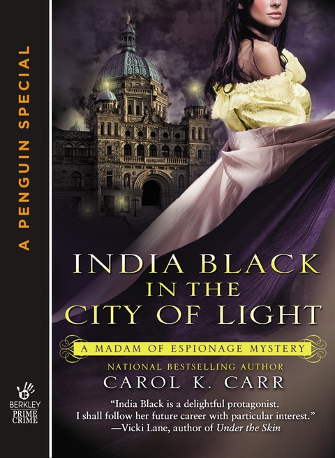 Cover image for book India Black in the City of Light (Novella)