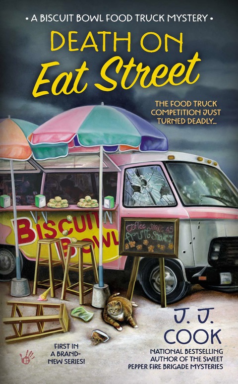 Cover image for book Death on Eat Street