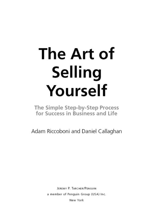 Cover image for book The Art of Selling Yourself