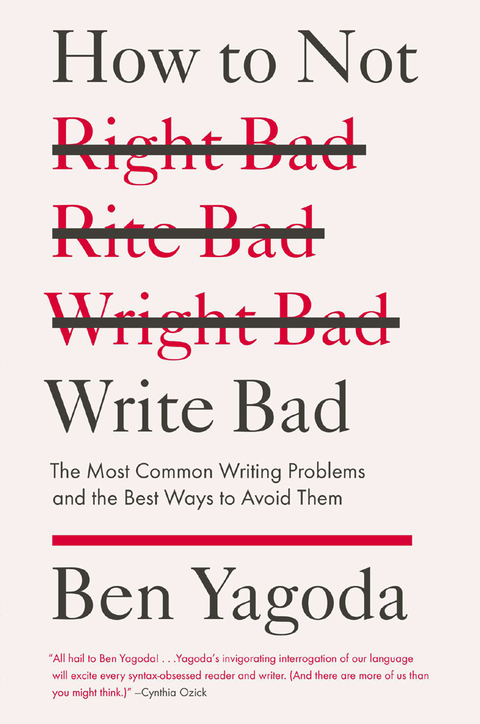 Cover image for book How to Not Write Bad