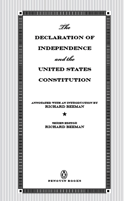 Cover image for book The Declaration of Independence and the United States Constitution
