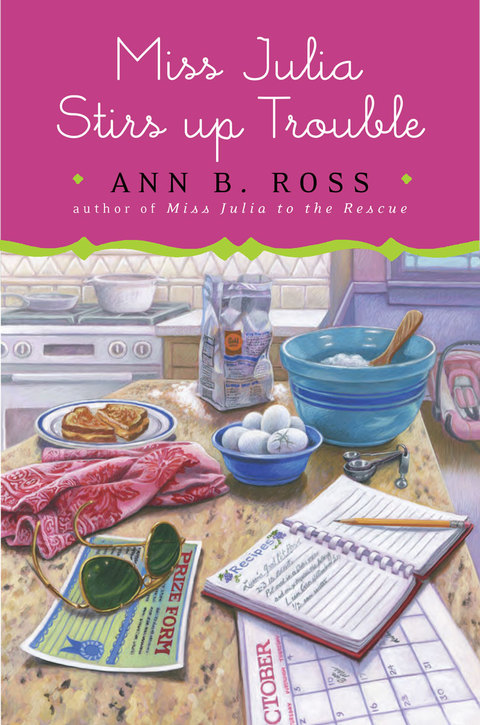 Cover image for book Miss Julia Stirs Up Trouble