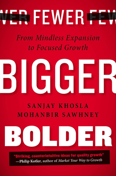 Cover image for book Fewer, Bigger, Bolder