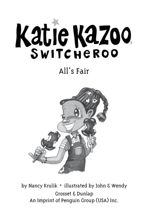 Cover image for book All's Fair