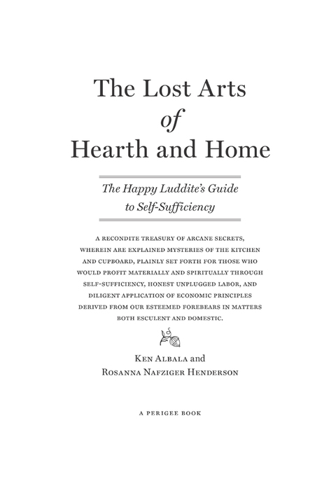 Cover image for book The Lost Arts of Hearth and Home