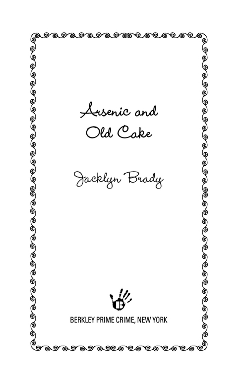 Cover image for book Arsenic and Old Cake