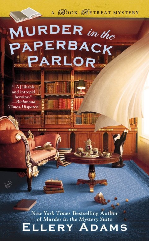 Cover image for book Murder in the Paperback Parlor