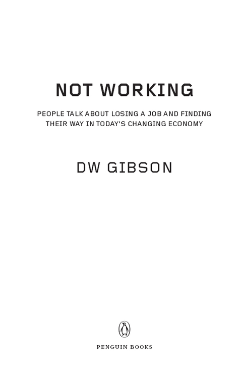 Cover image for book Not Working