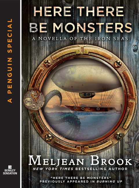 Cover image for book Here There Be Monsters