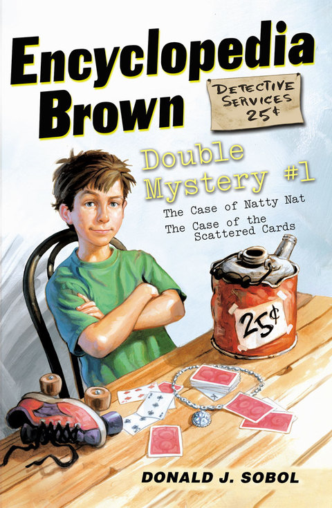 Cover image for book Encyclopedia Brown Double Mystery #1