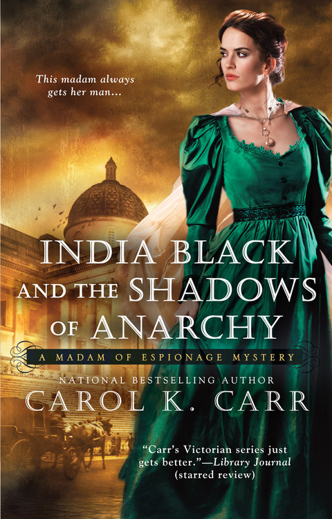 Cover image for book India Black and the Shadows of Anarchy