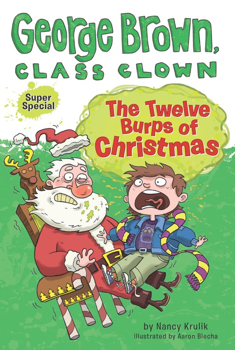 Cover image for book The Twelve Burps of Christmas