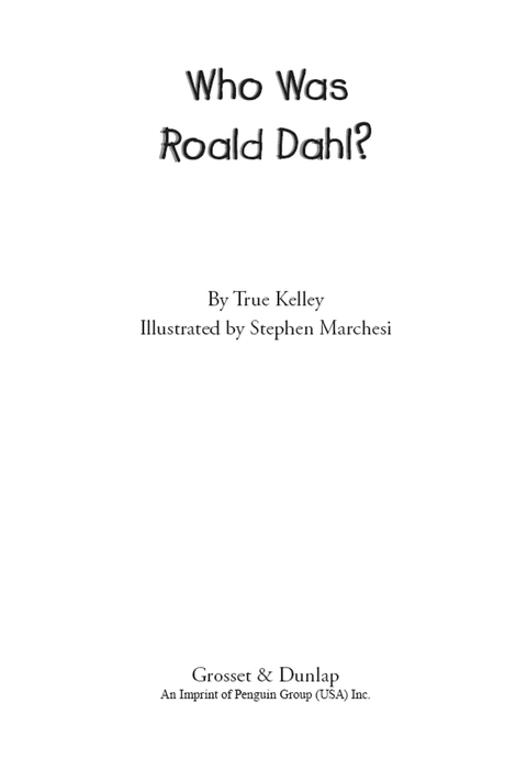 Cover image for book Who Was Roald Dahl?