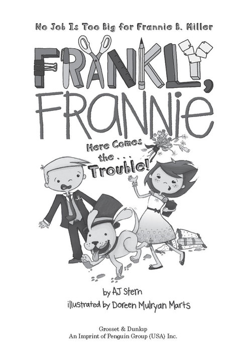 Cover image for book Here Comes the...Trouble!