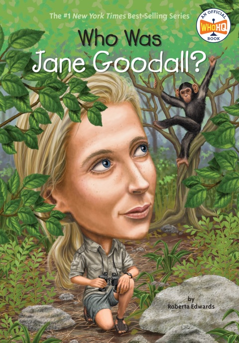 Cover image for book Who Was Jane Goodall?