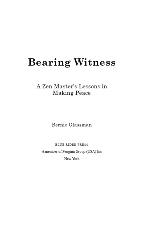 Cover image for book Bearing Witness