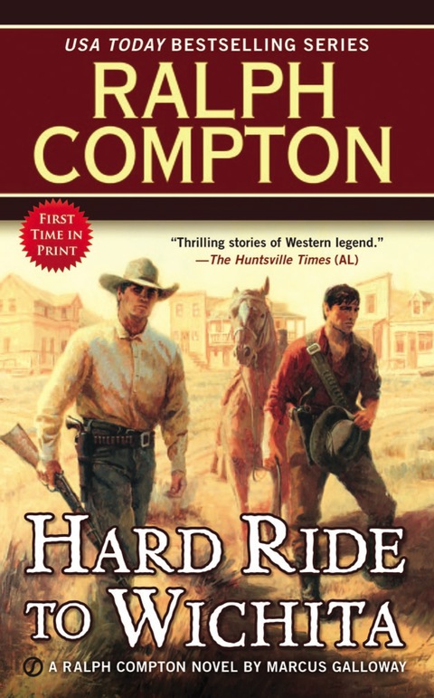 Cover image for book Ralph Compton Hard Ride to Wichita