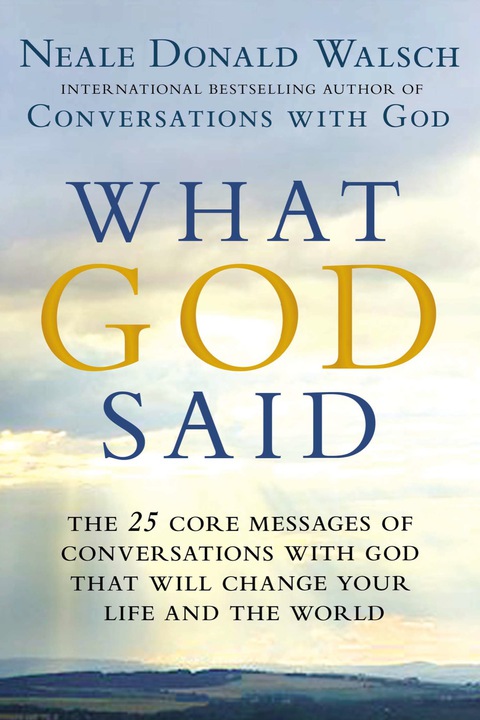 Cover image for book What God Said