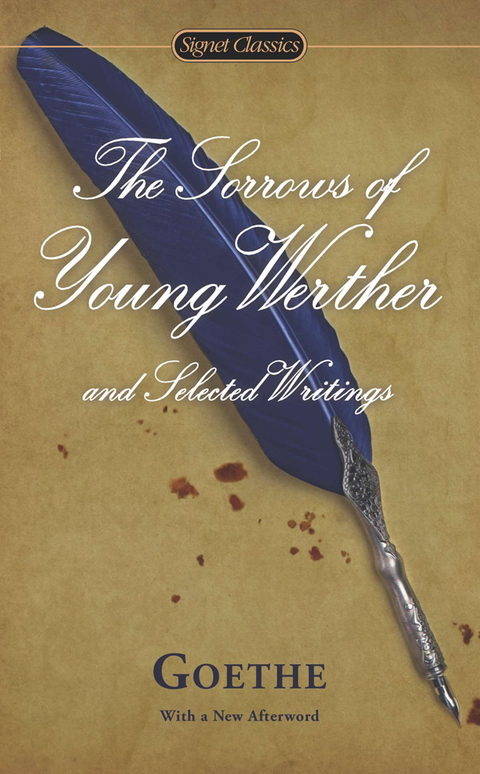 Cover image for book The Sorrows of Young Werther and Selected Writings