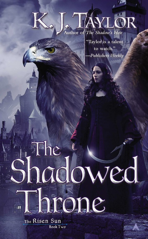 Cover image for book The Shadowed Throne