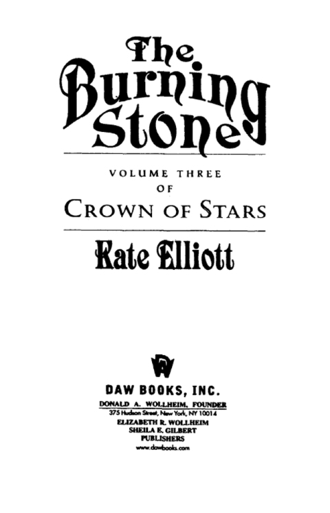 Cover image for book The Burning Stone