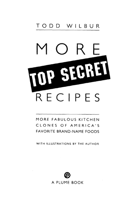 Cover image for book More Top Secret Recipes
