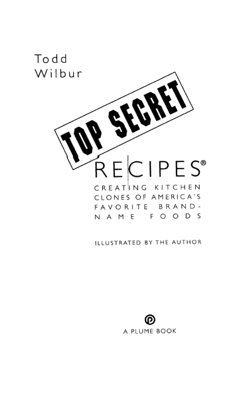 Cover image for book Top Secret Recipes