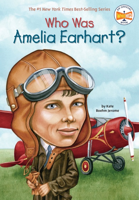 Cover image for book Who Was Amelia Earhart?