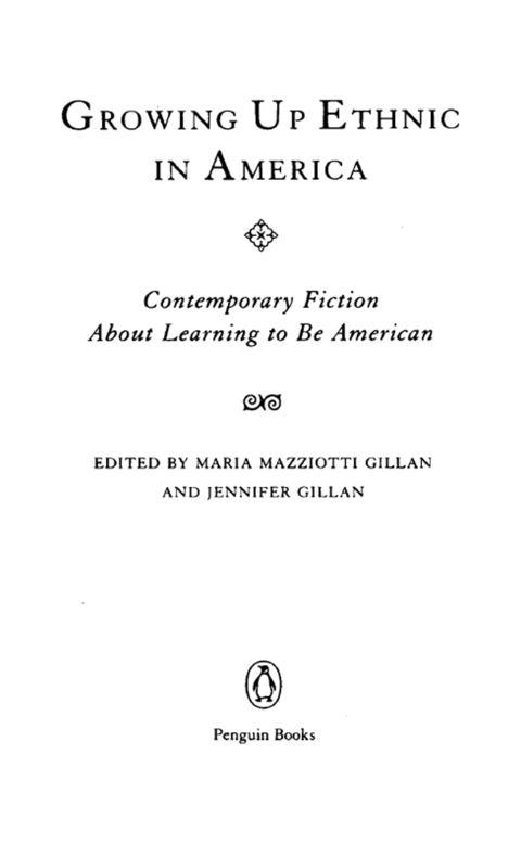 Cover image for book Growing Up Ethnic in America
