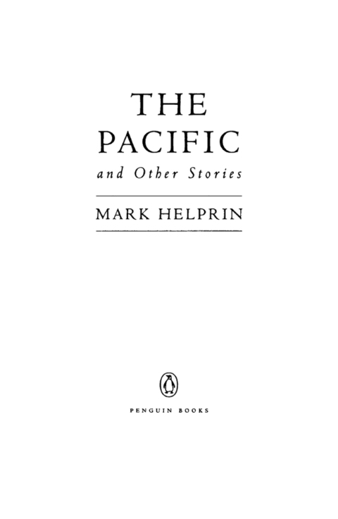Cover image for book The Pacific and Other Stories