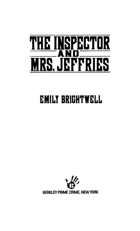 Cover image for book The Inspector and Mrs. Jeffries